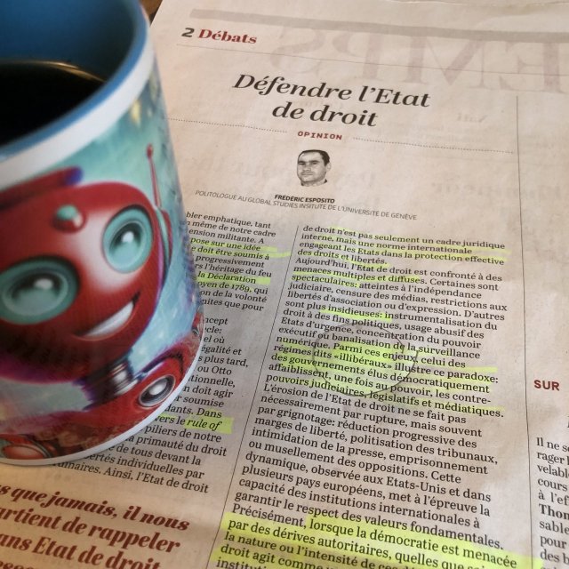 Etat de droit - Le rempart d'une humanité partagée