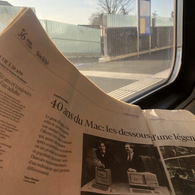 24/01/2024  — Le Macintosh a 40 ans!